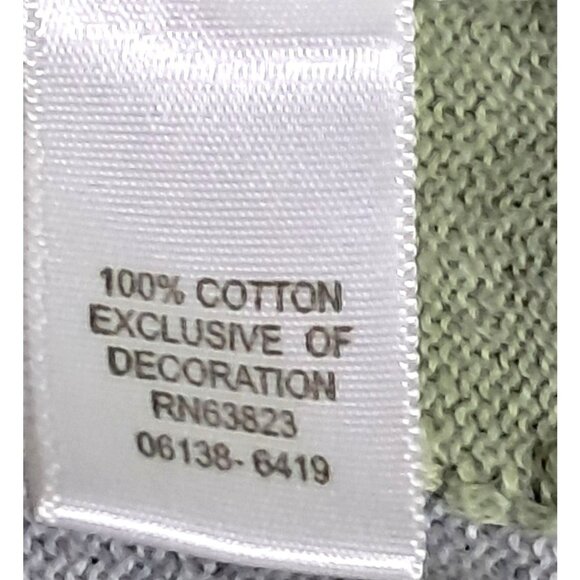 Pastel Dots Cardigan Sweater Womens 1X by CJ Banks Button Front Gray Pink Blue Y - Picture 7 of 8